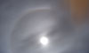 Moon halo: circumscribed halo