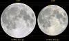 Full Moon at perigee and apogee