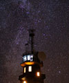The Milky Way behind the control tower