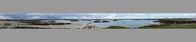 Vierge Island panorama