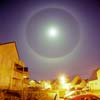 Wonderful lunar halo